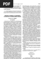 D.L- 306.2007 Qualidade da água Consumo Humano