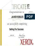Xerox - Selling For Success