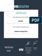 20210120 - WOBI - Certificado - Fundamentos de Liderazgo Personal