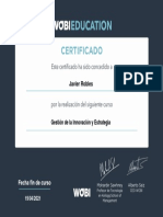 20210419 - WOBI - Certificado - Gestión de la Innovación y Estrategia