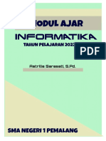 Modul AstriliaSarasati, S.pd. Informatika X