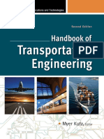 Handbook of Transportation Engieering