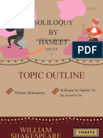 Soliloquy by Hamlet