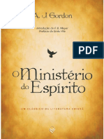 A. J .GORDON - O MINISTÉRIO DO ESPÍRITO