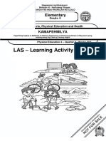 LAS - Learning Activity Sheets: Elementary