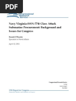 Download Navy Virginia SSN-774 Class Attack Submarine Procurement by Chuck Achberger SN59802985 doc pdf