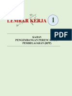 LK 1. Pengembangan Perencanaan Pembelajaran