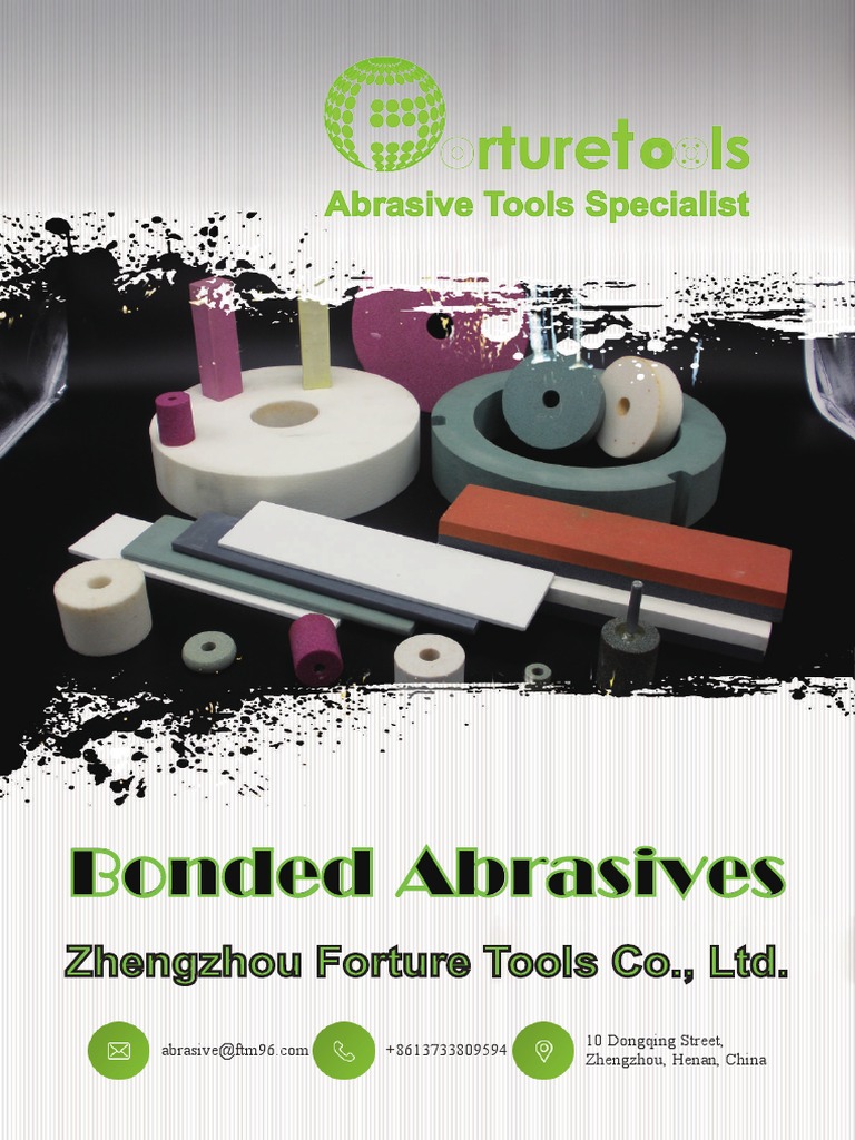 Overview of Bonded Abrasive Products | PDF | Grinding (Abrasive Cutting ...