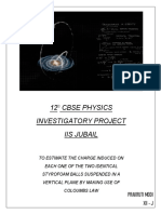 Physics Investigatory Project