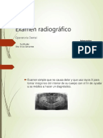 Examen Radiografico