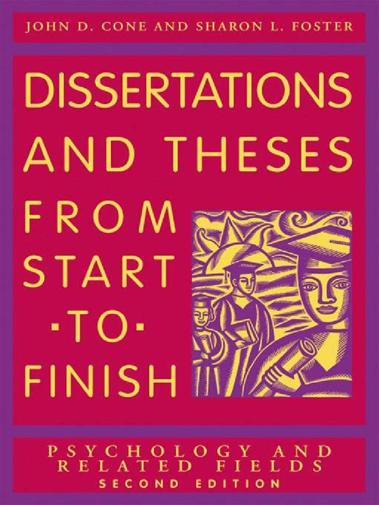 dissertations and theses from start to finish 3rd edition pdf