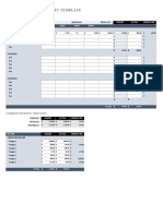 Project Budget Template 10