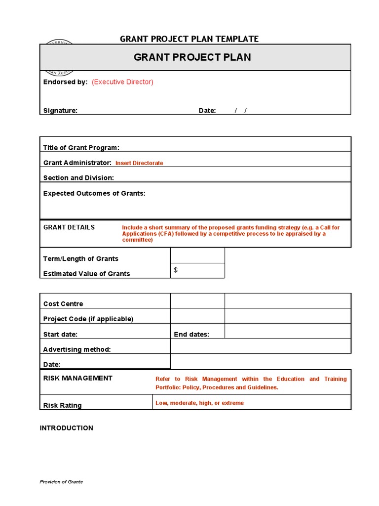 Project Planning Template 17 | PDF | Risk | Risk Management