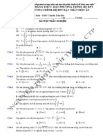 Đs10. Chương 4- Bđt, Bpt, Hệ Bpt - Bài 4. Bpt, Hệ Bpt Bậc Nhất 1 Ẩn- Bttn