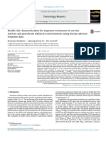 Health Risk Characterization For Exposure To Benzene in