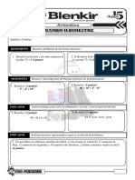 Examen Aritmetica II Bimestre 3ero