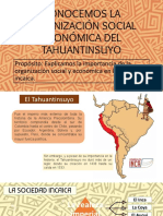 Organización Social Económica Del Tahuantinsuyo