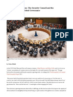 The Political Oxymoron_The Security Council and the Democratization of Global Governance