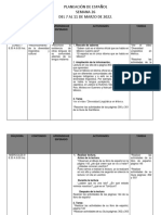 Planificación de español sobre diversidad lingüística