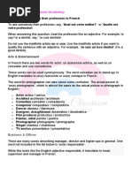 French Jobs Document