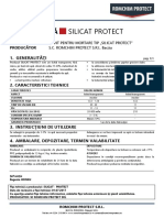 Fisa Tehnica Silicat Protect - Iul 2017