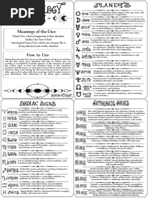 Zodiac Dice