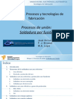 Tema 5.2 Procesos de Union - SoldaduraFusion