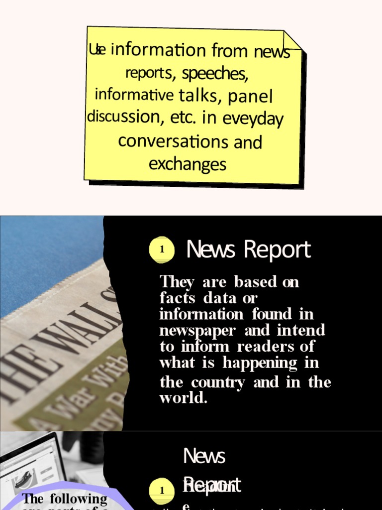 Using Information in Everyday Talks | PDF | News | Conversation