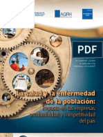 La Salud y La Enfermedad de La Población: Impacto en Las Empresas, Productividad y Competitividad Del País