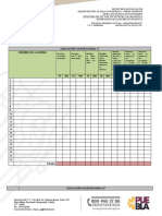 Evaluación Socioemocional de 1°