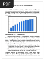 Disadvantages of MOBILE PHONES