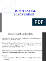 Lecture 7 - Biopotential Electrodes