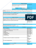 Semana 2 - Excel - Plantilla Basica Project Charter