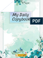 My Daily Copybook Free