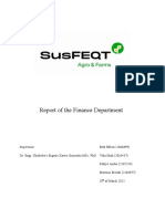 Finance Department Report