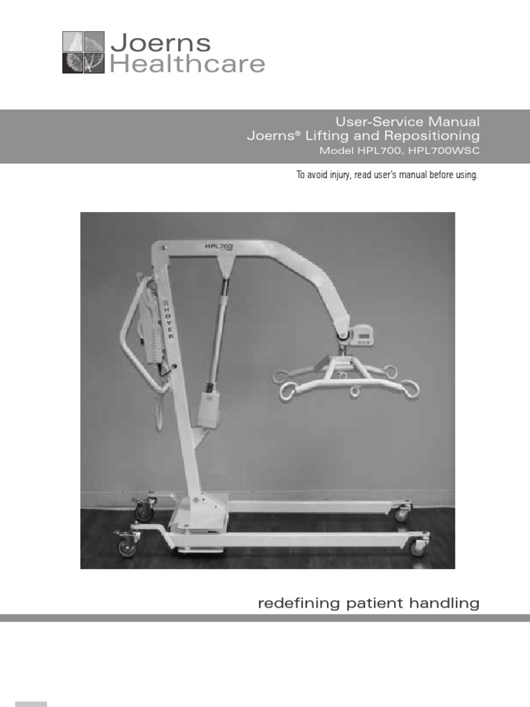 Hoyer Manual | PDF | Battery Charger | Elevator