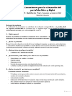 Lineamiento Portafolio 5.° Bachillerato Final - Segundo Semestre 2022