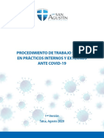 Procedimiento de Trabajo Seguro en Practicos Internos y Externos Ante Covid 19 1