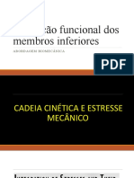 Avaliação biomecânica dos membros inferiores