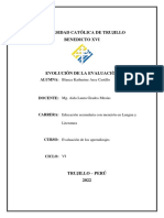 Evolución de la evaluación de aprendizajes: antes y ahora