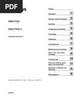 Simotion c2xx Operating Manual