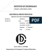 Electrical circuit front cover