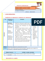 Sesion Leemos Sobre Las Elecciones 3º 4º