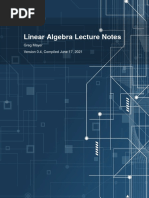 Lecture - Notes MAtrix Algebra 2