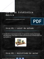 Material Didático Curso de Estatística Básica