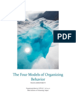 The Four Models of Organizing Behavior