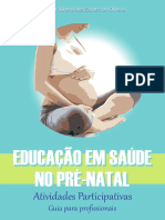 Livro Educação em Saúde no Pré-natal (guia para profissionais)