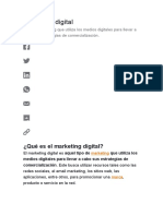 ¿Qué Es El Marketing Digital?