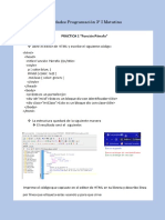 Actividades Programación 3° I