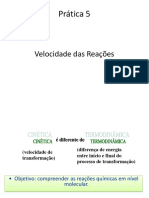 Determinar a ordem de reação da formação de enxofre entre tiossulfato de sódio e ácido clorídrico